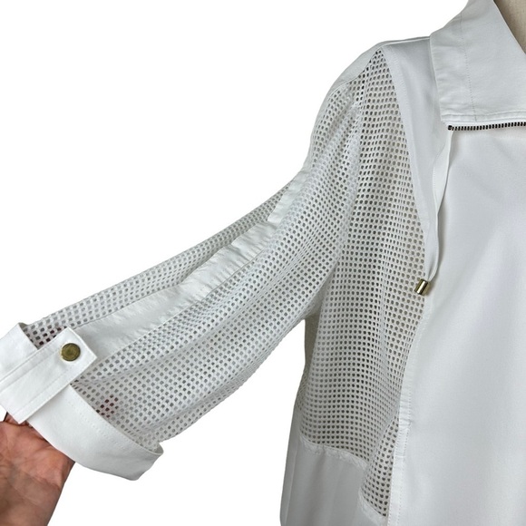 Zengery by Chicos White Light Weight Jacket - Picture 5 of 12
